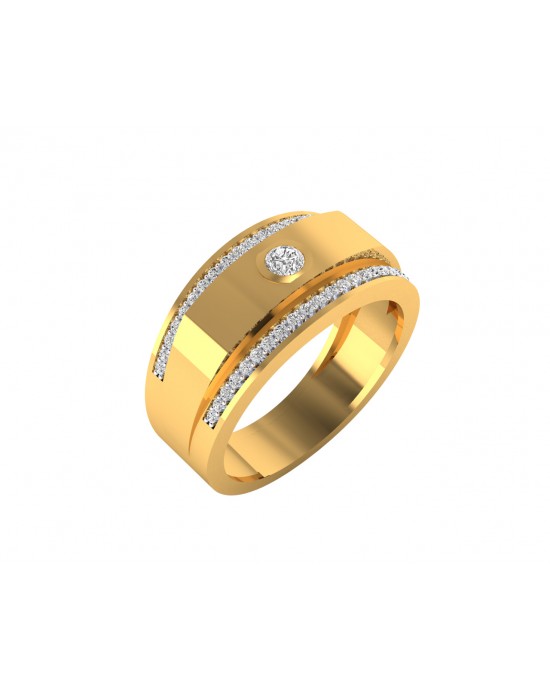 Maxim diamond ring in 18k Gold