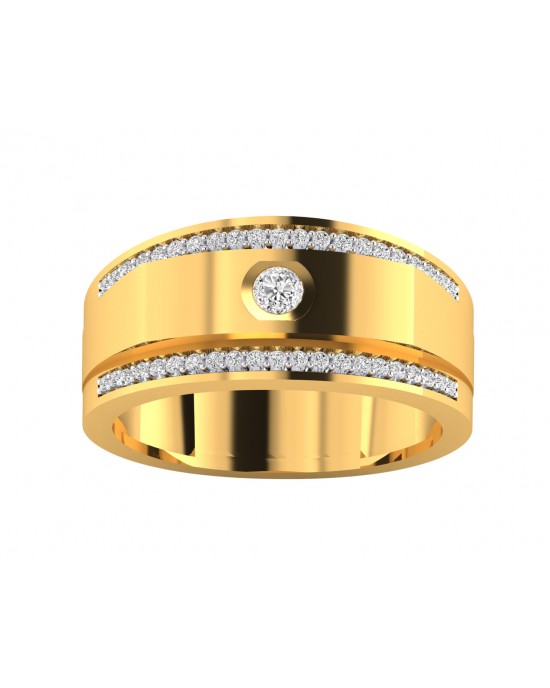 Maxim diamond ring in 18k Gold
