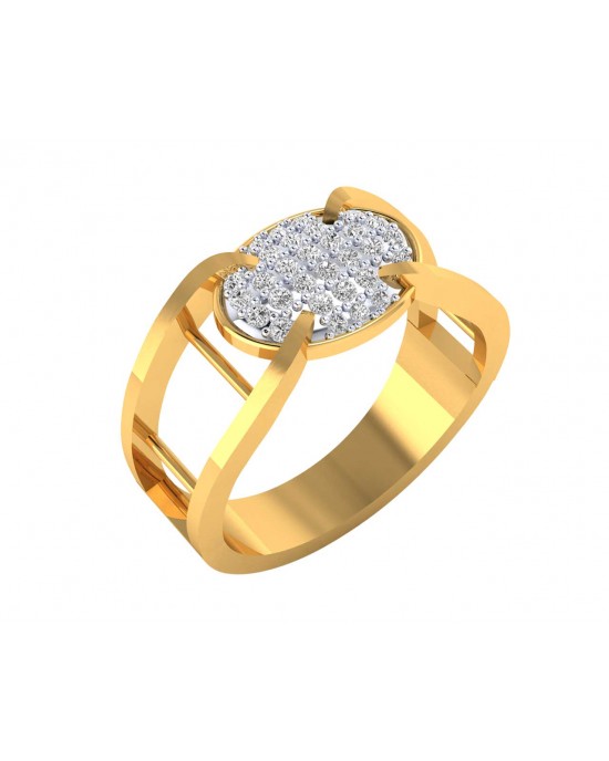 Robin diamond ring in 18k Gold
