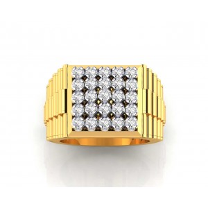 Ben diamond ring in 18k Gold