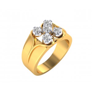 Vin diamond ring in 18k  Gold