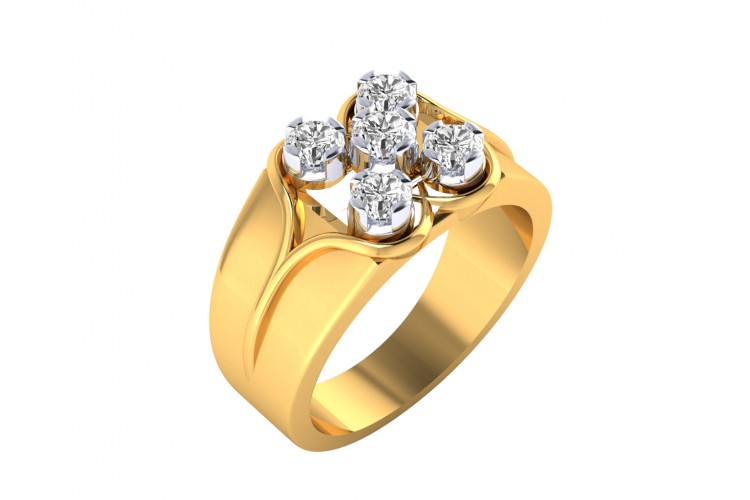Shop Jewellery Online - Vincent Diamond Ring - JewelsLane