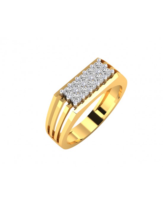 Kevin diamond ring in 18k  Gold