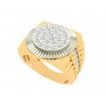 Vincent Men's Diamond Ring in gold