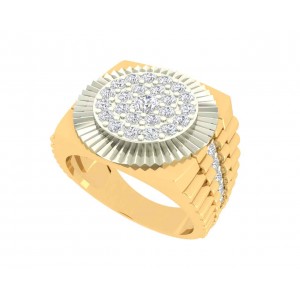 Vincent Men's Diamond Ring in gold