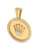 Velita Diamond Pendant in Gold