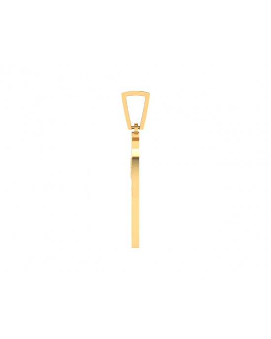 Velita Diamond Pendant in Gold