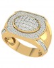 Vance Diamond Gents ring in gold
