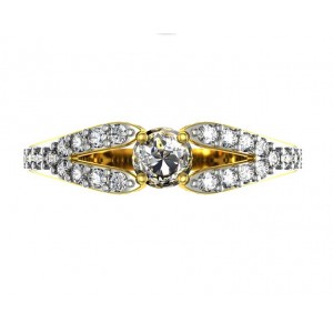 Simple Diamond Solitaire Ring