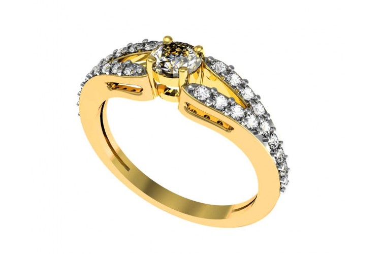solitaire ring simple