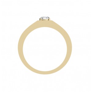 Solitaire Diamond Men's Engagement Ring