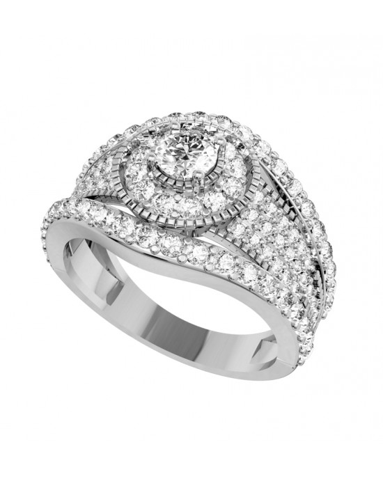 Sophisticated Diamond engagement ring