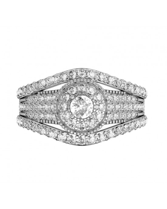 Sophisticated Diamond engagement ring