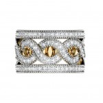 Stylish wide diamond Band