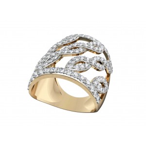 Wide Diamond Gift Band