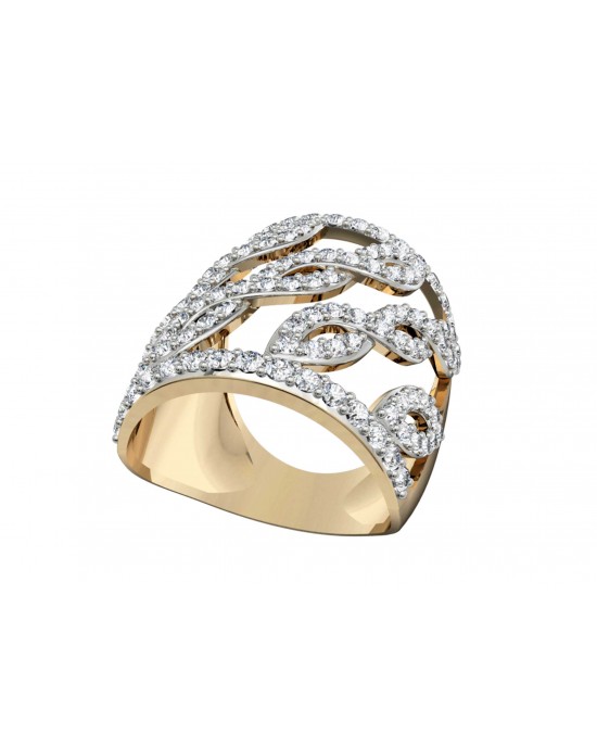 Wide Diamond Gift Band