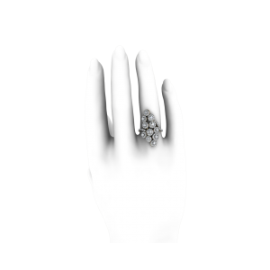 Angelic Diamond Cocktail Ring