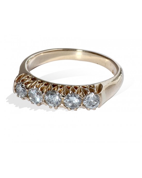 Gold Diamond Ring