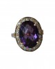 Amethyst Gold Ring