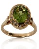 Peridot Ring in Gold