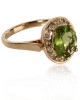 Peridot Ring in Gold