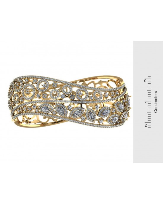 Designer Diamond Bangle