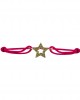 Valentines Star bracelet in gold with diamonds