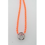 Swastik Bracelet in Silver with Diamonds