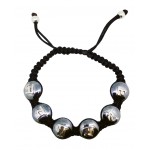 Jai Guru Dev Bracelet in silver
