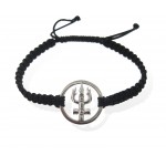 Shiv Trisul Bracelet in Silver