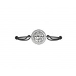 Aquarius Bracelet in Silver Studded with 27 Certified Diamonds