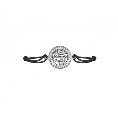 Aquarius Bracelet in Silver Studded with 27 Certified Diamonds