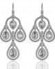 Aadya Diamond Look Earring in Silver