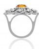 Aabha Silver Ring with Zircon