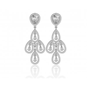 Aaisha American Diamond Danglers