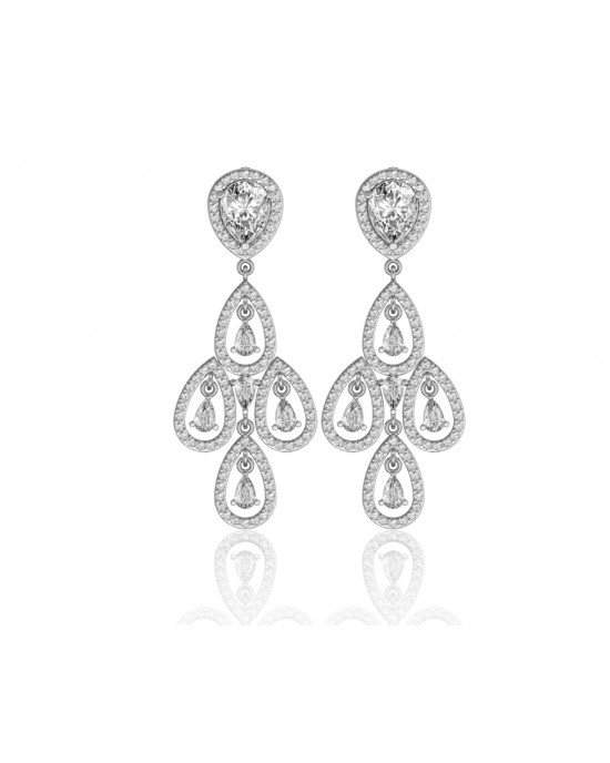 Aaisha American Diamond Danglers