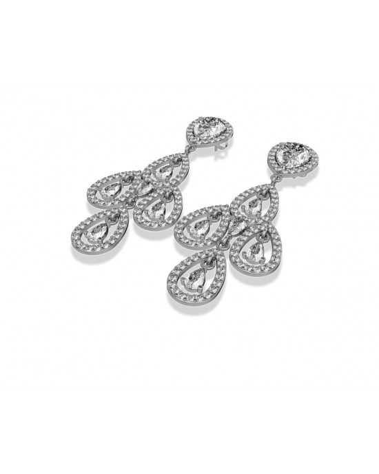 Aaisha American Diamond Danglers