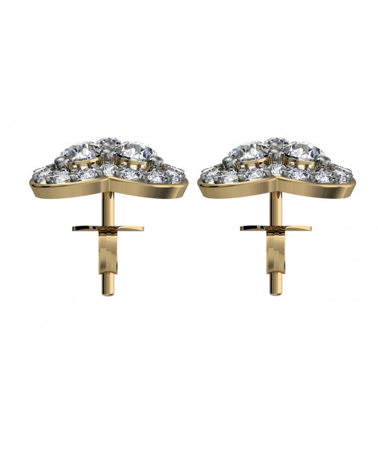 Aditi Diamond Ear Studs 