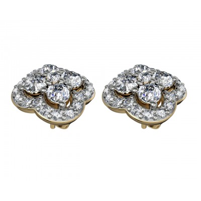 Aditi Diamond Ear Studs 