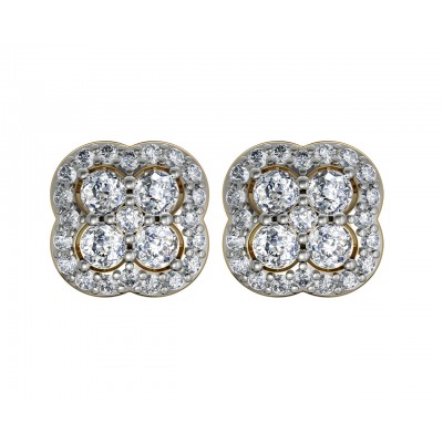 Aditi Diamond Ear Studs 