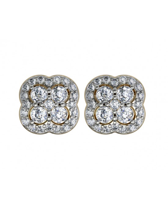 Aditi Diamond Ear Studs 