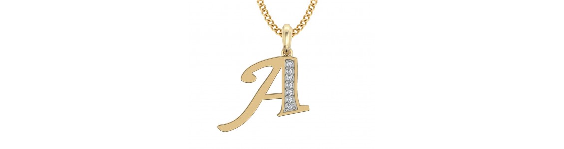 Alphabets Pendant