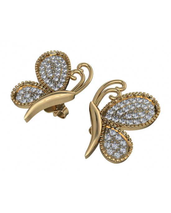 Emily Butterfly Diamond Earrings