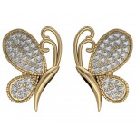 Emily Butterfly Diamond Earrings