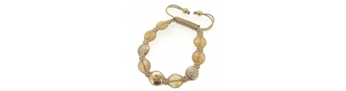 Om bracelet Gold