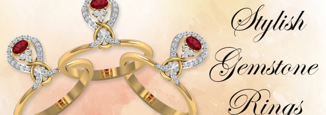 BeInspired with stylish gemstone rings from Jewelslane