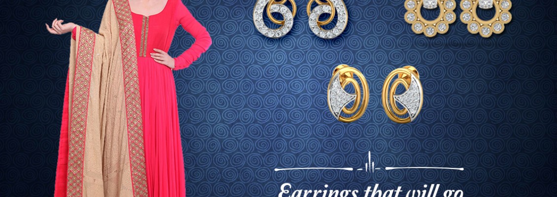 Types of earrings that go perfectly with Indian dresses