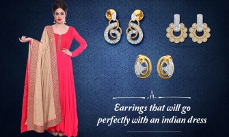 Types of earrings that go perfectly with Indian dresses