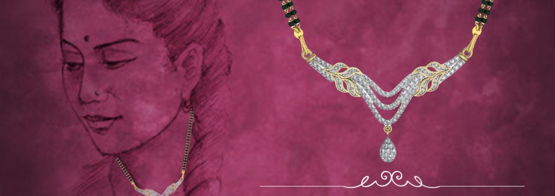 Reflect the internal bond of togetherness with Diamond Mangalsutra