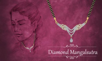 Reflect the internal bond of togetherness with Diamond Mangalsutra